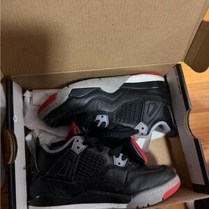 Black and Red Sneakers